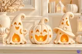 Cadılar Bayramı Tealight Mumluk Fener Seti - 3D Baskı ve Model Dosyası (STL) - detaylı önizleme 1