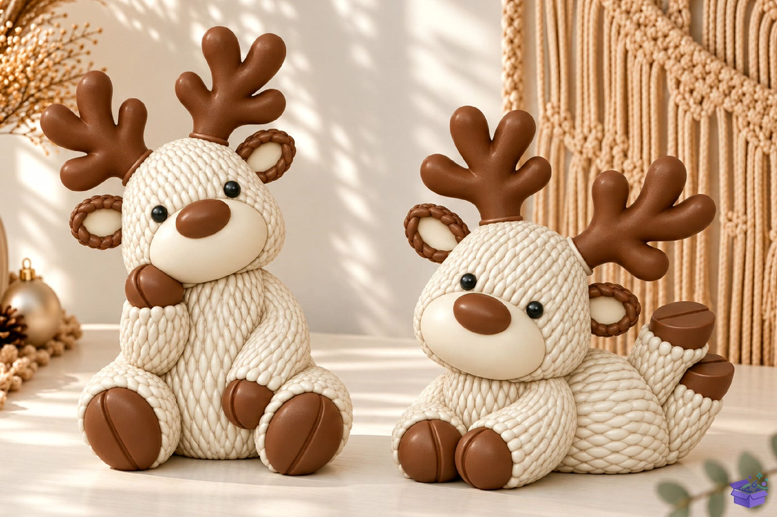 Yılbaşı Knitted Ren Geyiği STL File - 3D Baskı ve Model Dosyası (STL, OBJ, 3MF) - detaylı önizleme 5