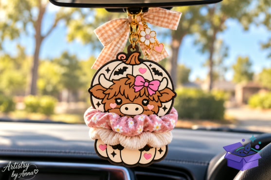 Highland Cow Hair Tie Tutucu 3D Baskı - 3D Baskı ve Model Dosyası (STL, OBJ, 3MF) - detaylı önizleme 4