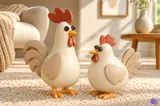 Sevimli Dekoratif Horoz - 3D Baskı ve Model Dosyası (STL) - detaylı önizleme 4