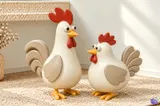 Sevimli Dekoratif Horoz - 3D Baskı ve Model Dosyası (STL) - detaylı önizleme 5