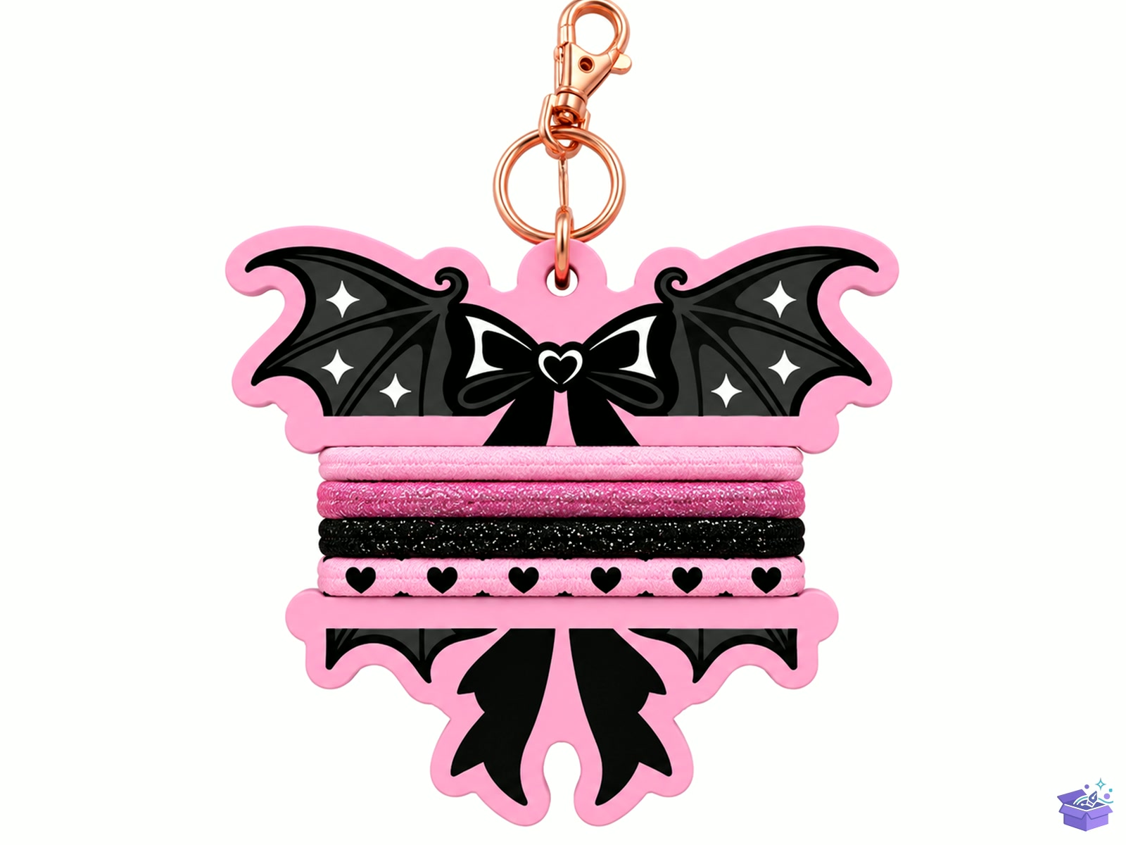 Cute Spooky Hair Tie Tutucu 3D Baskı - 3D Baskı ve Model Dosyası (STL, OBJ, 3MF) - detaylı önizleme 2