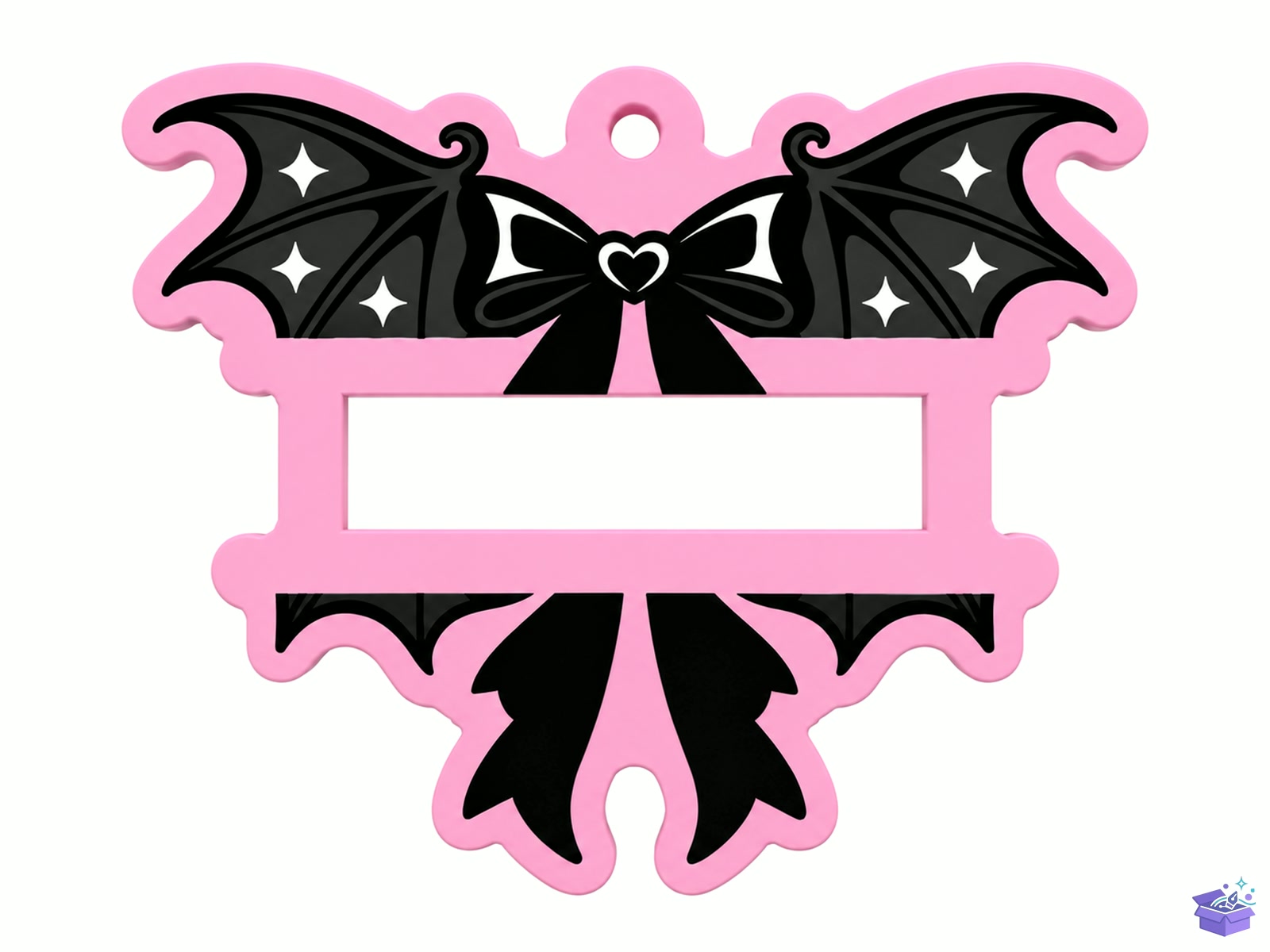 Cute Spooky Hair Tie Tutucu 3D Baskı - 3D Baskı ve Model Dosyası (STL, OBJ, 3MF) - detaylı önizleme 3