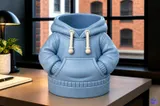 Kapüşonlu Sweatshirt Şeklinde Masaüstü Kalemlik - 3D Baskı ve Model Dosyası (STL) - detaylı önizleme 2