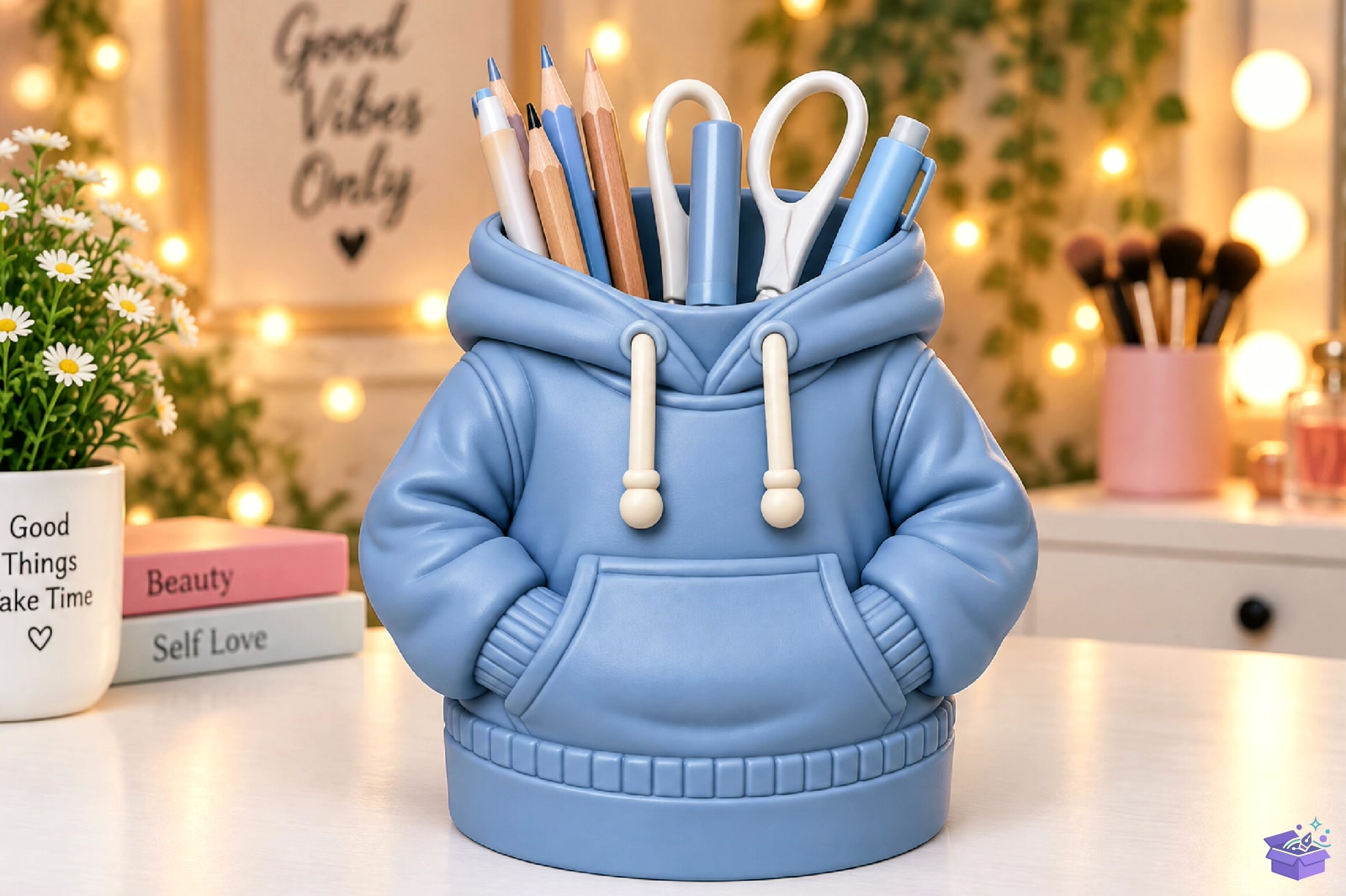 Hoodie Masaüstü Kalemlik STL 3D Baskı - 3D Baskı ve Model Dosyası (STL, OBJ, 3MF) - detaylı önizleme 3