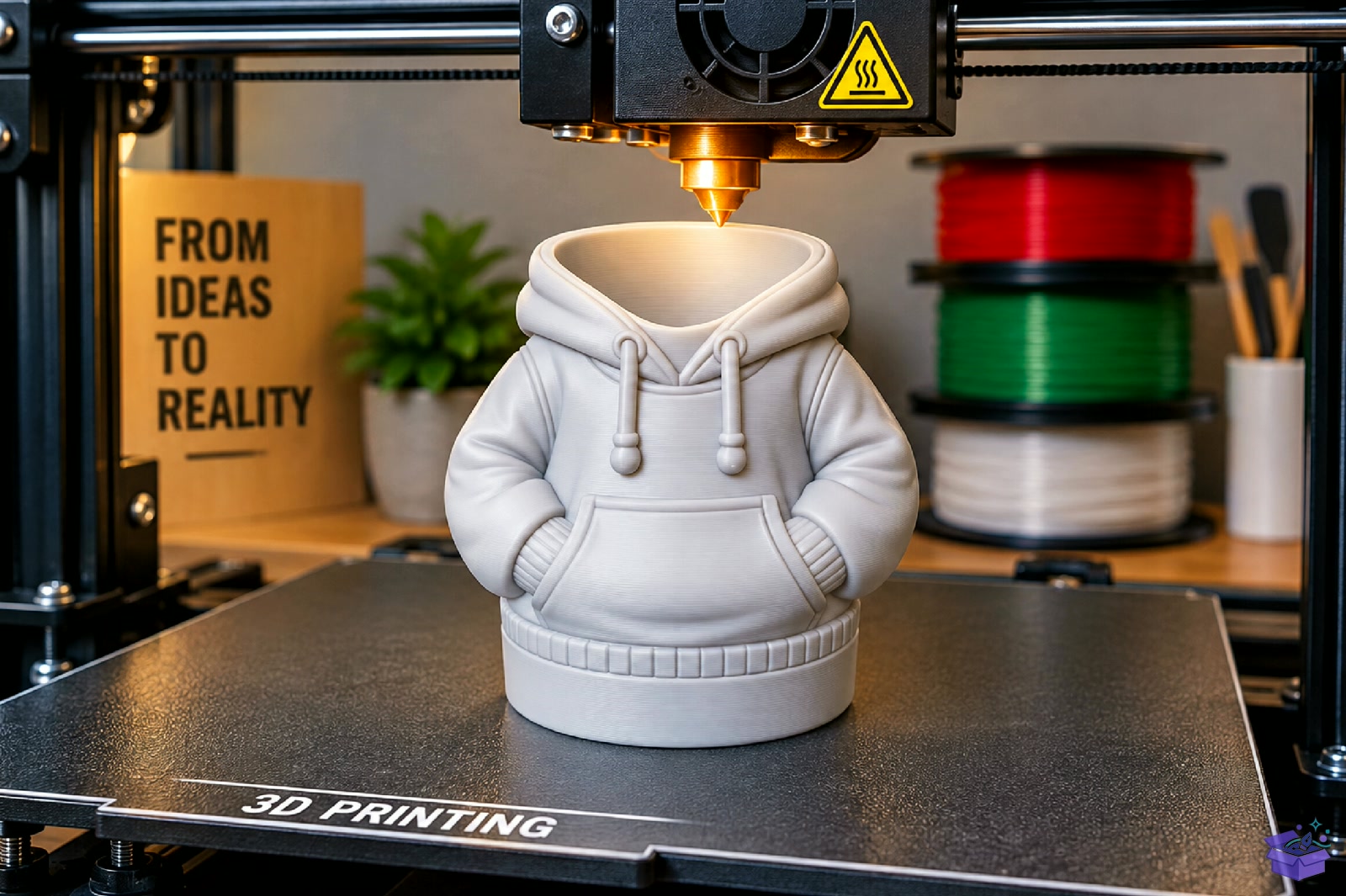 Hoodie Masaüstü Kalemlik STL 3D Baskı - 3D Baskı ve Model Dosyası (STL, OBJ, 3MF) - detaylı önizleme 5
