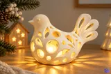 Kuş Figürlü Tealight Mumluk - 3D Baskı ve Model Dosyası (STL) - detaylı önizleme 2