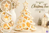 Yılbaşı Ağacı Tealight Mumluk - 3D Baskı ve Model Dosyası (STL) - detaylı önizleme 1