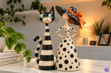 Kedi ve Kedili Kadın Figürü - 3D Baskı ve Model Dosyası (STL) - detaylı önizleme 1