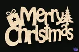 "Merry Christmas" Tabela - Lazer Kesim ve Çizim Dosyası (SVG, DXF, EPS, AI, PDF) - detaylı önizleme 2