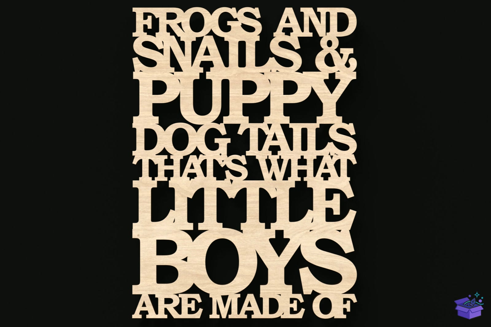 Frogs Snails And Puppy Köpek Tails Tabela Levha - Lazer Kesim ve Çizim Dosyası (SVG, DXF, EPS, PNG) - Lazer Kesim Dosyaları İndir (DXF, SVG, AI)