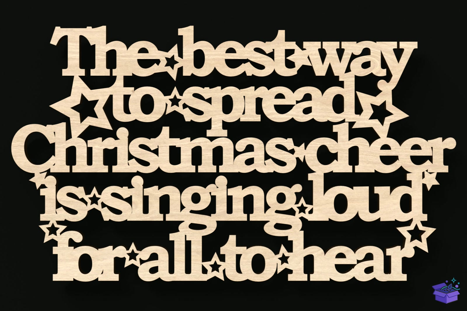 Best Way To Spread Yılbaşı Cheer Tabela Levha - Lazer Kesim ve Çizim Dosyası (SVG, DXF, EPS, PNG) - Lazer Kesim Dosyaları İndir (DXF, SVG, EPS)