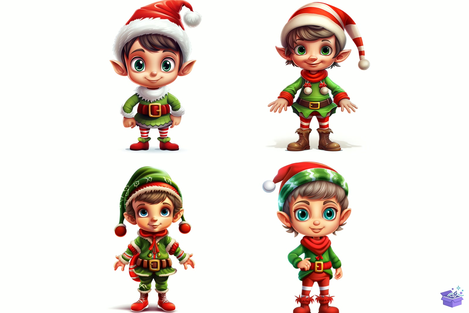 Prompt For Yılbaşı Elf - DTF & Süblimasyon Baskı Tasarımı (SVG, DXF, EPS, PNG) - detaylı önizleme 4