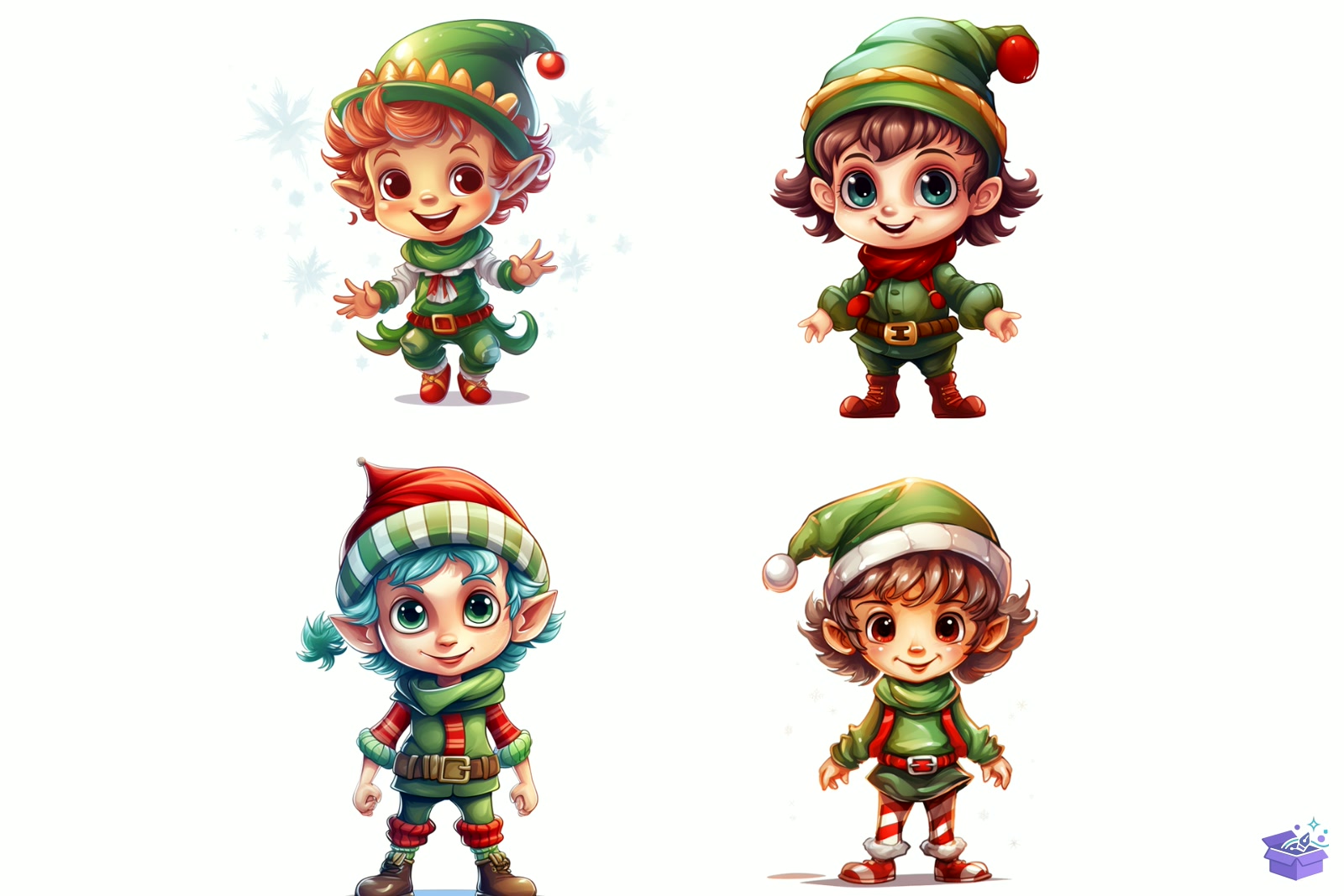 Prompt For Yılbaşı Elf - DTF & Süblimasyon Baskı Tasarımı (SVG, DXF, EPS, PNG) - detaylı önizleme 6