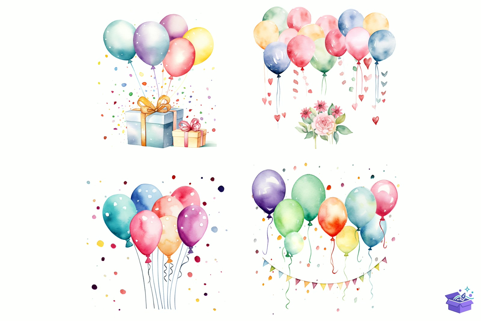 Prompt For Happy Doğum Günü - Lazer Kesim ve Çizim Dosyası (SVG, DXF, EPS, PNG) - detaylı önizleme 2