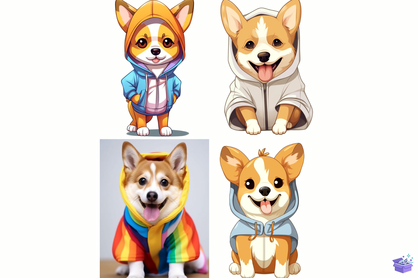 Prompt For Cute Köpek İn Pockets - Tişört Baskı Tasarımı (SVG, DXF, EPS, PNG) - detaylı önizleme 6