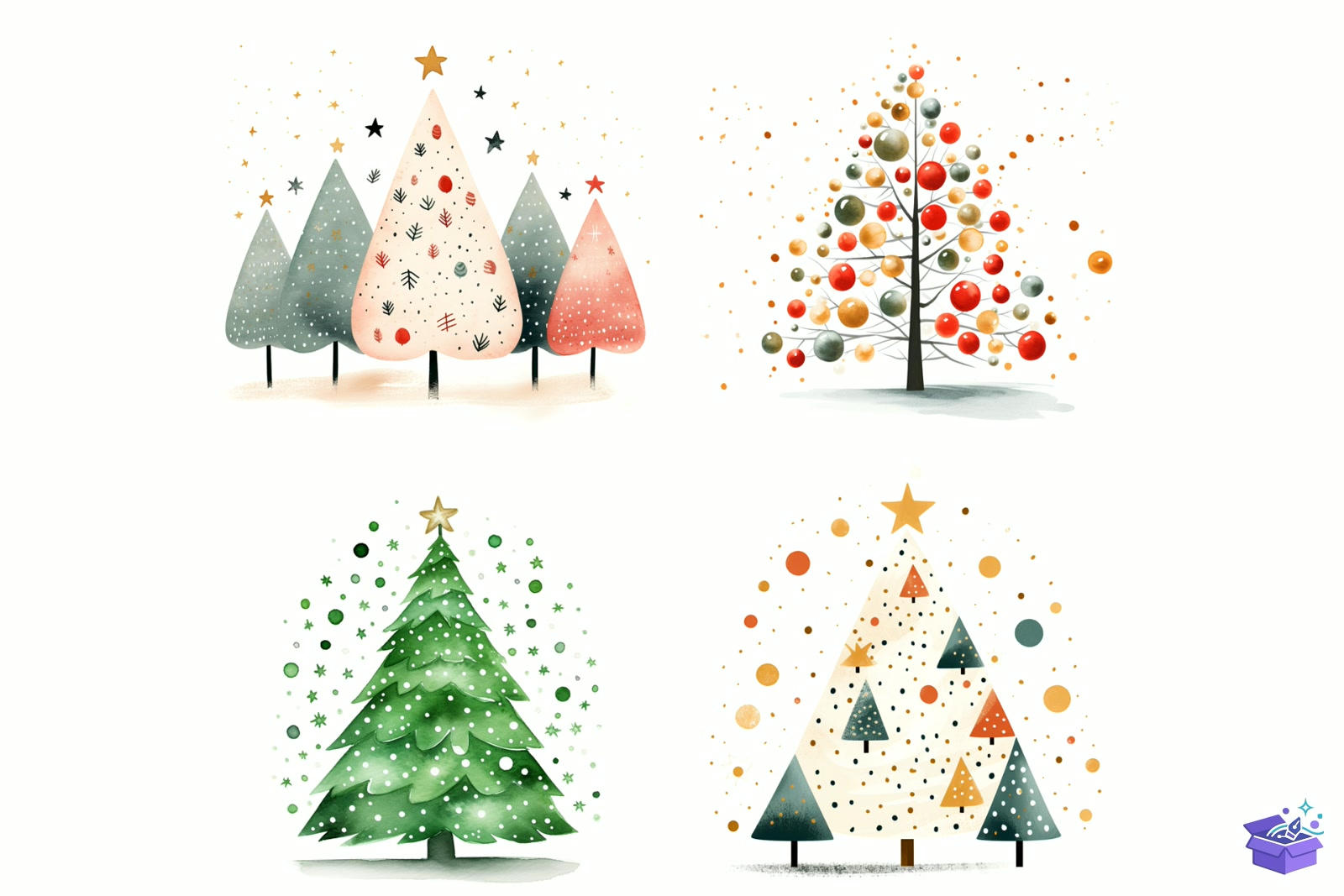 Prompt For Whimsical Trees - Lazer Kesim ve Çizim Dosyası (SVG, DXF, EPS, PNG) - detaylı önizleme 6