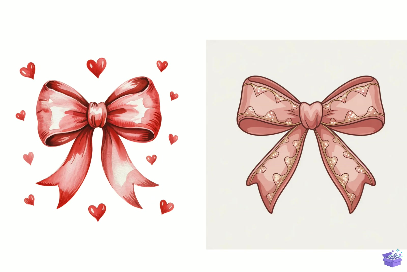 Prompt For Valentine Bow - DTF & Süblimasyon Baskı Tasarımı (SVG, DXF, EPS, PNG) - detaylı önizleme 4