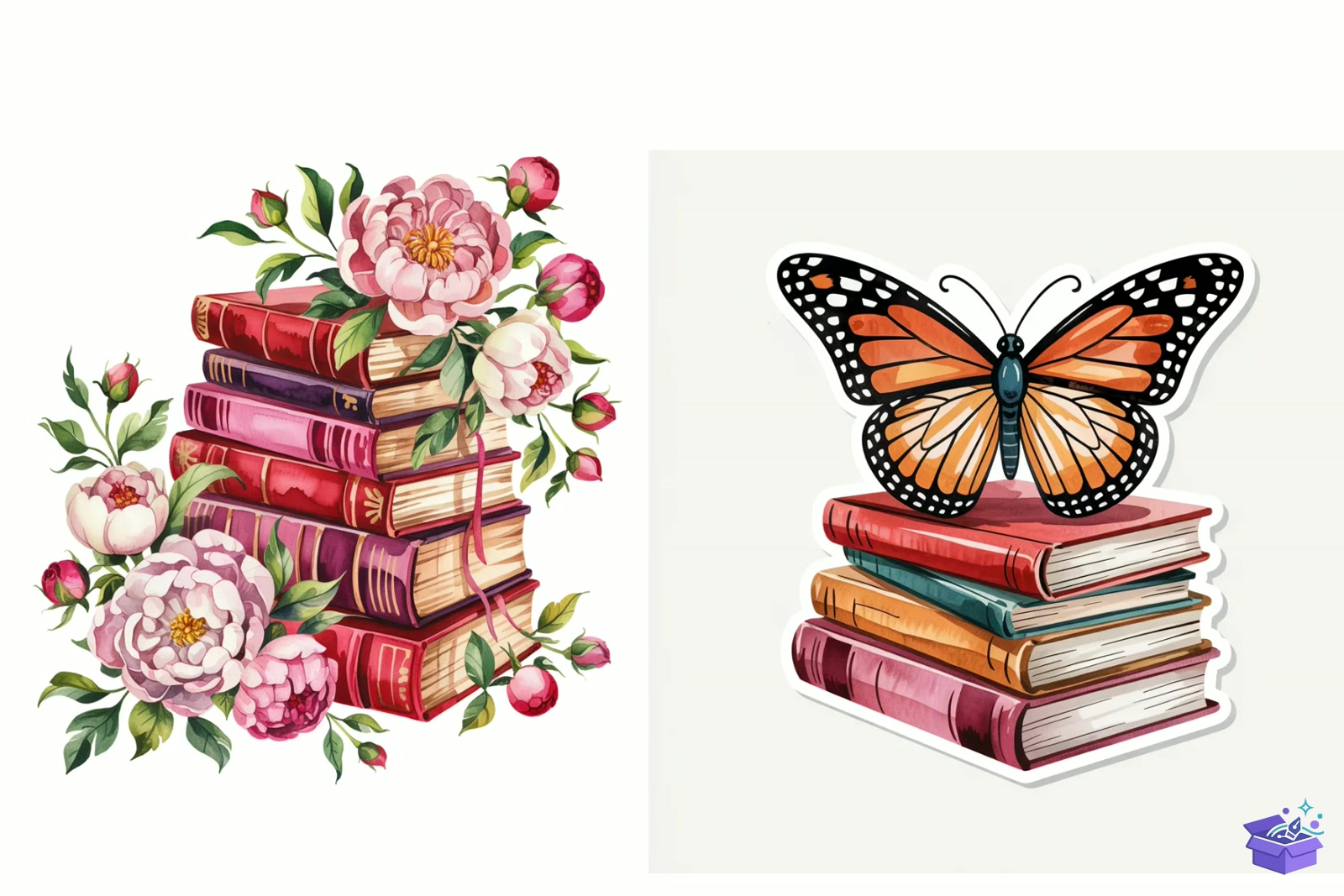 Prompt For Valentine Books - Lazer Kesim ve Çizim Dosyası (SVG, DXF, EPS, PNG) - detaylı önizleme 2