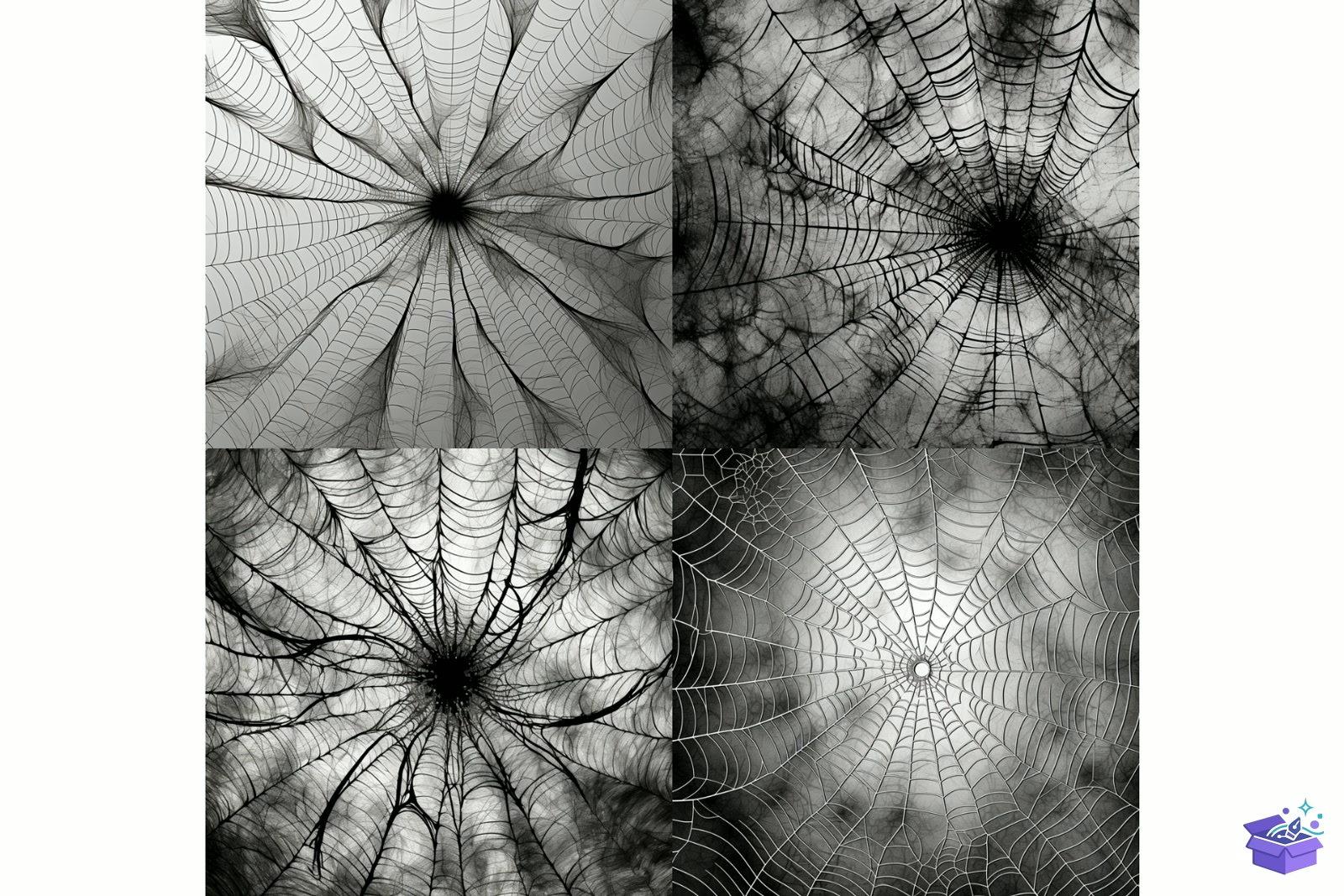 Prompt For Old Spiderweb Background - Lazer Kesim ve Çizim Dosyası (SVG, DXF, EPS, PNG) - detaylı önizleme 3