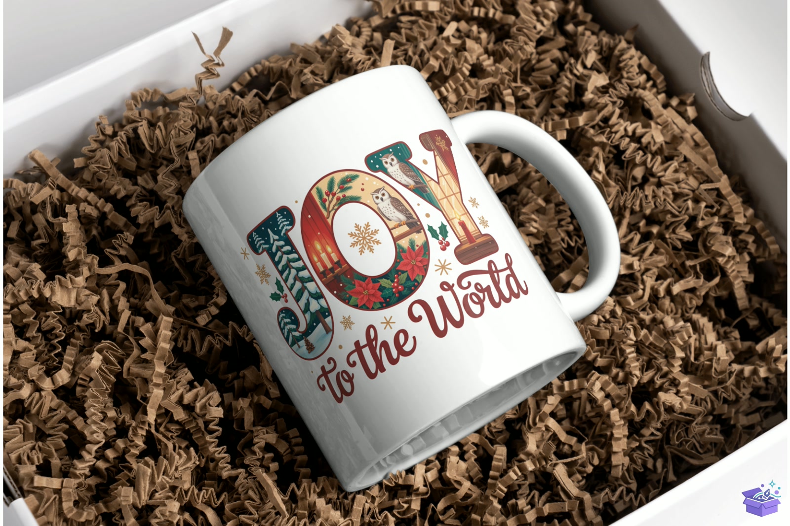Cozy Yılbaşı Message - DTF & Süblimasyon Baskı Tasarımı (SVG, DXF, EPS, PNG) - detaylı önizleme 2