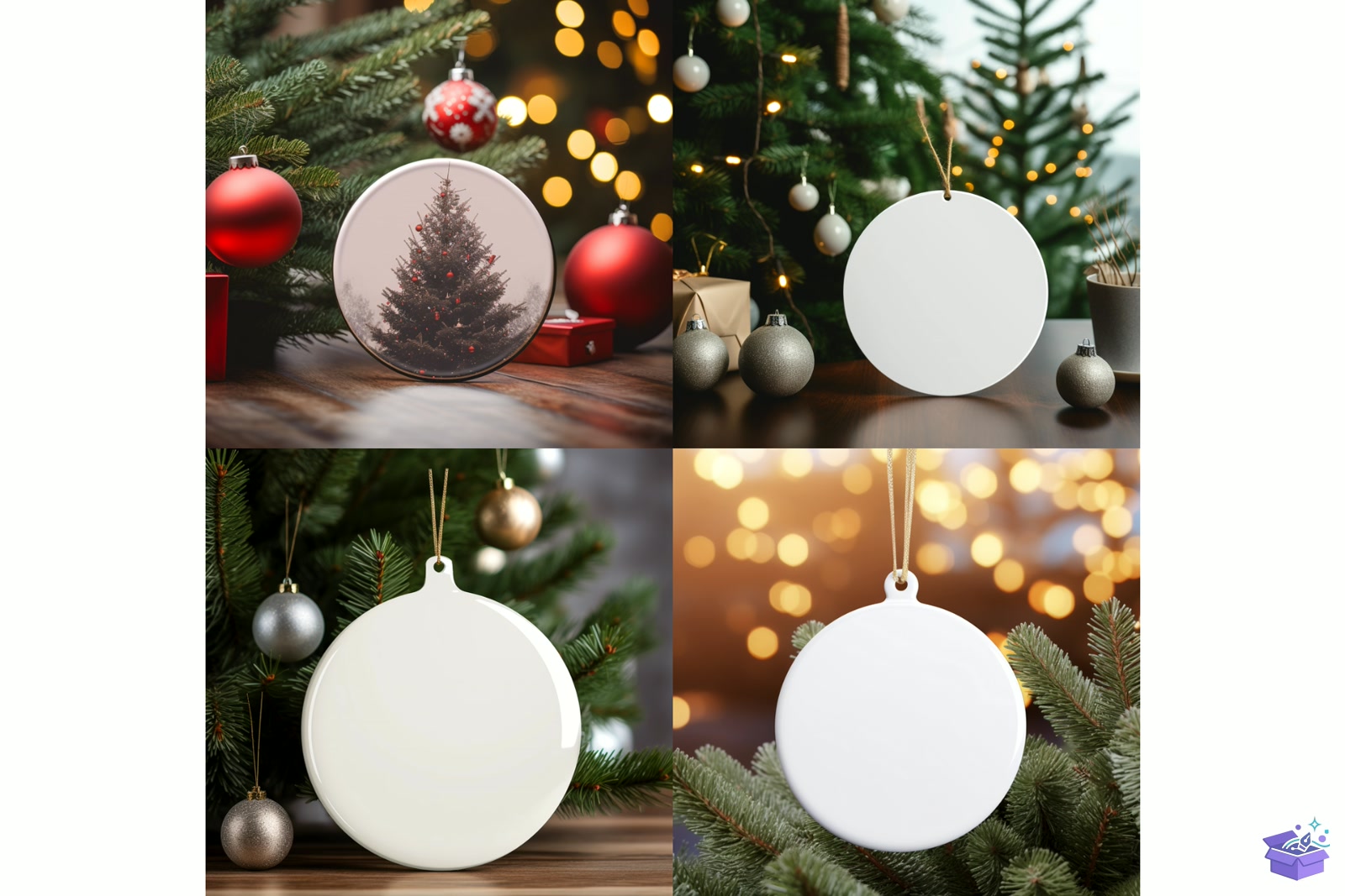 Prompt For Round Süs Mockup - Profesyonel Sunum Mockup Şablonu (SVG, DXF, EPS, PNG) - detaylı önizleme 2