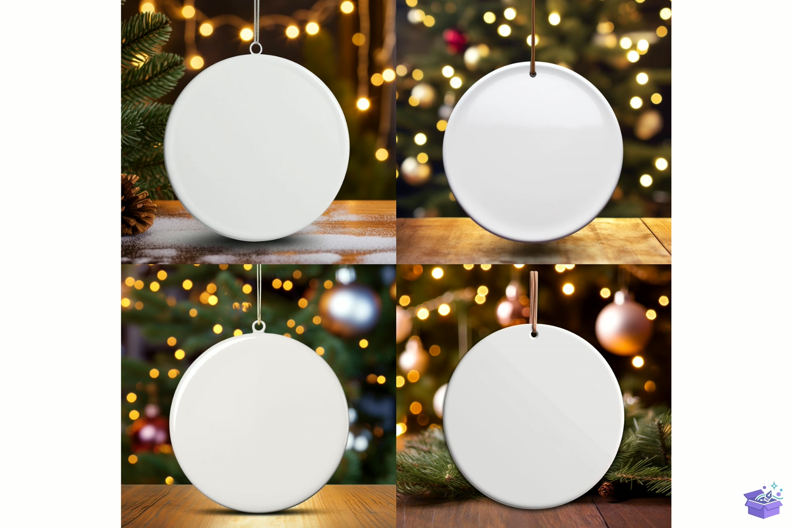 Prompt For Round Süs Mockup - Profesyonel Sunum Mockup Şablonu (SVG, DXF, EPS, PNG) - detaylı önizleme 5