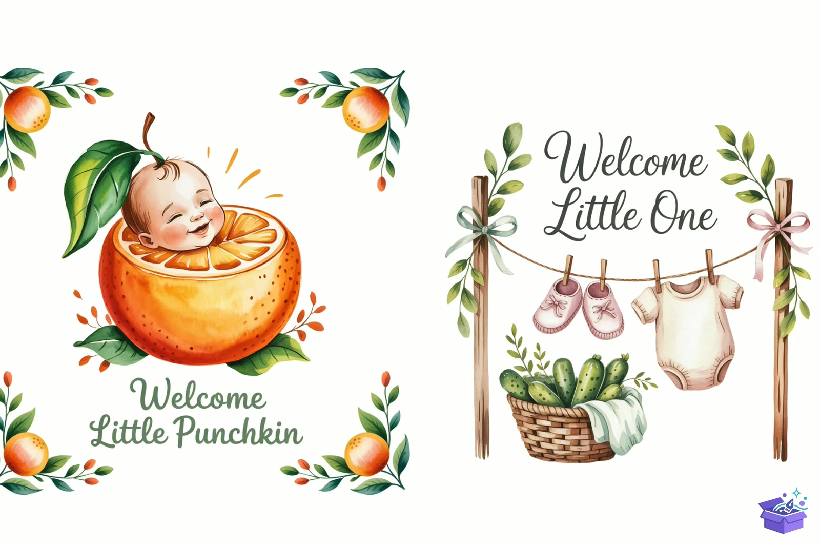 Prompt For Baby Shower - Lazer Kesim ve Çizim Dosyası (SVG, DXF, EPS, PNG) - detaylı önizleme 4