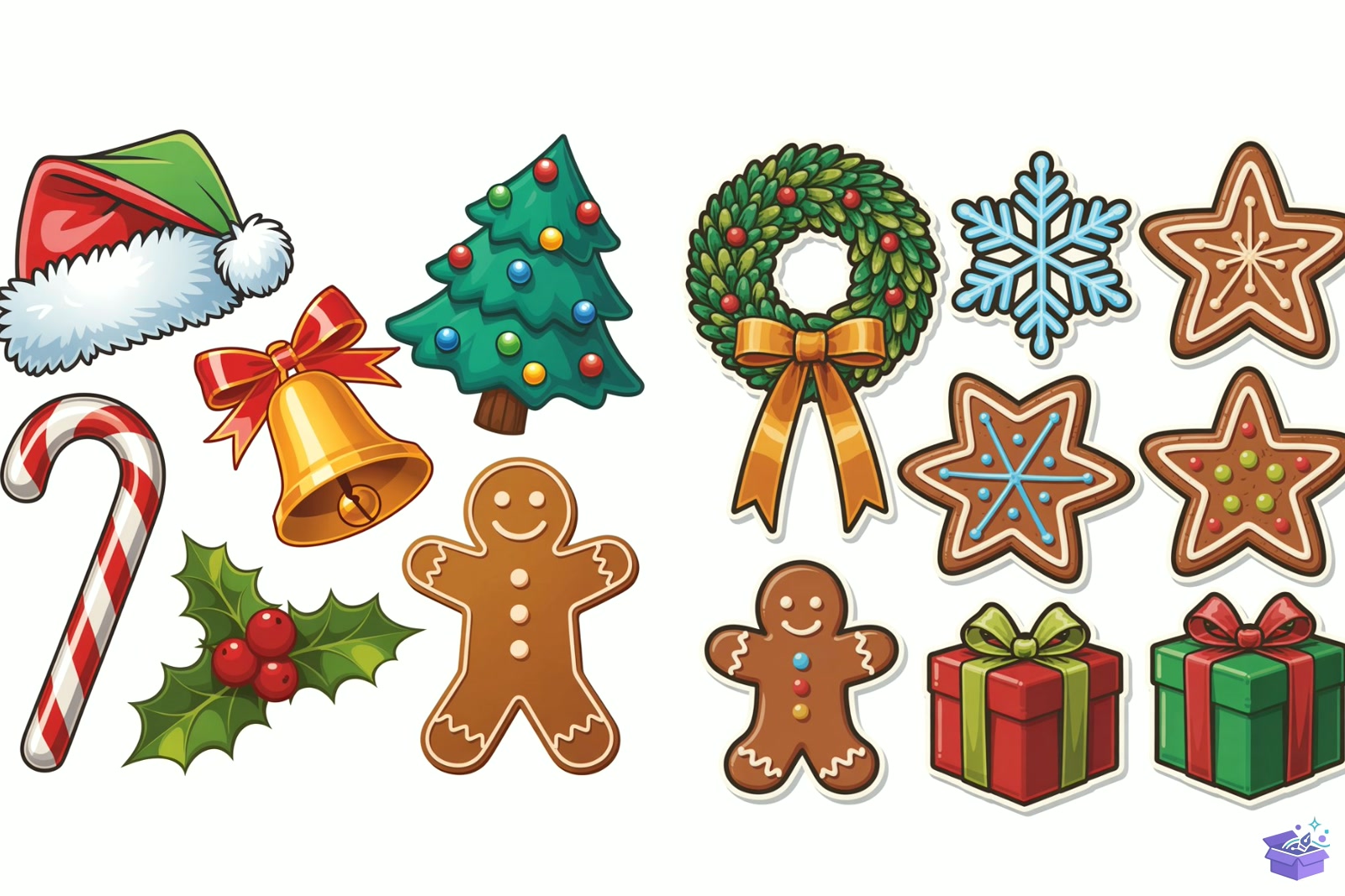 Prompt For Yılbaşı Decoration Sticker - El İşi ve Kesim Dosyası (SVG, DXF, EPS, PNG) - detaylı önizleme 2