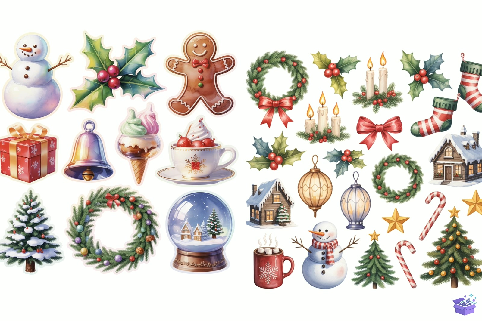 Prompt For Yılbaşı Decoration Sticker - El İşi ve Kesim Dosyası (SVG, DXF, EPS, PNG) - detaylı önizleme 4
