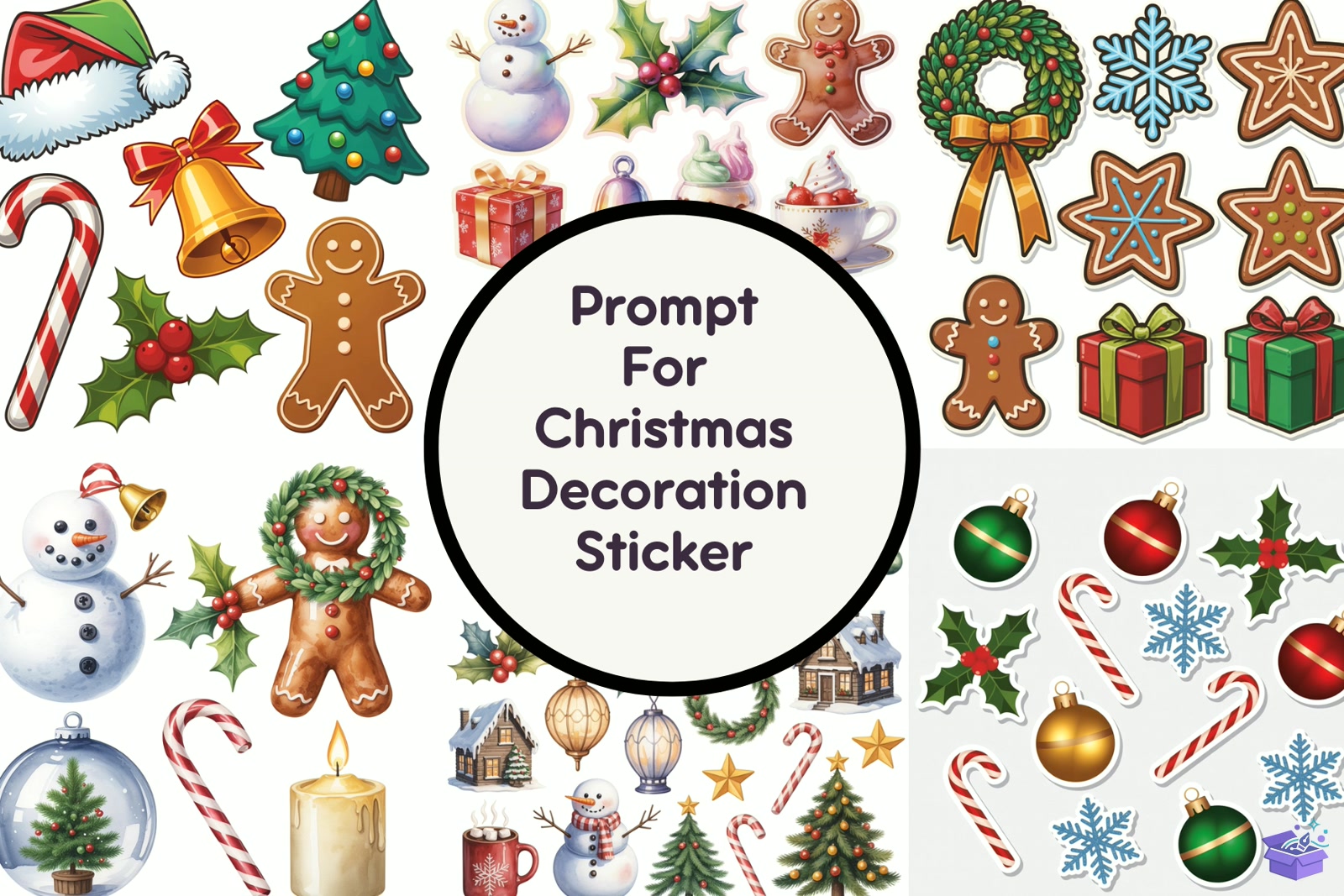 Prompt For Yılbaşı Decoration Sticker - El İşi ve Kesim Dosyası (SVG, DXF, EPS, PNG) - detaylı önizleme 5