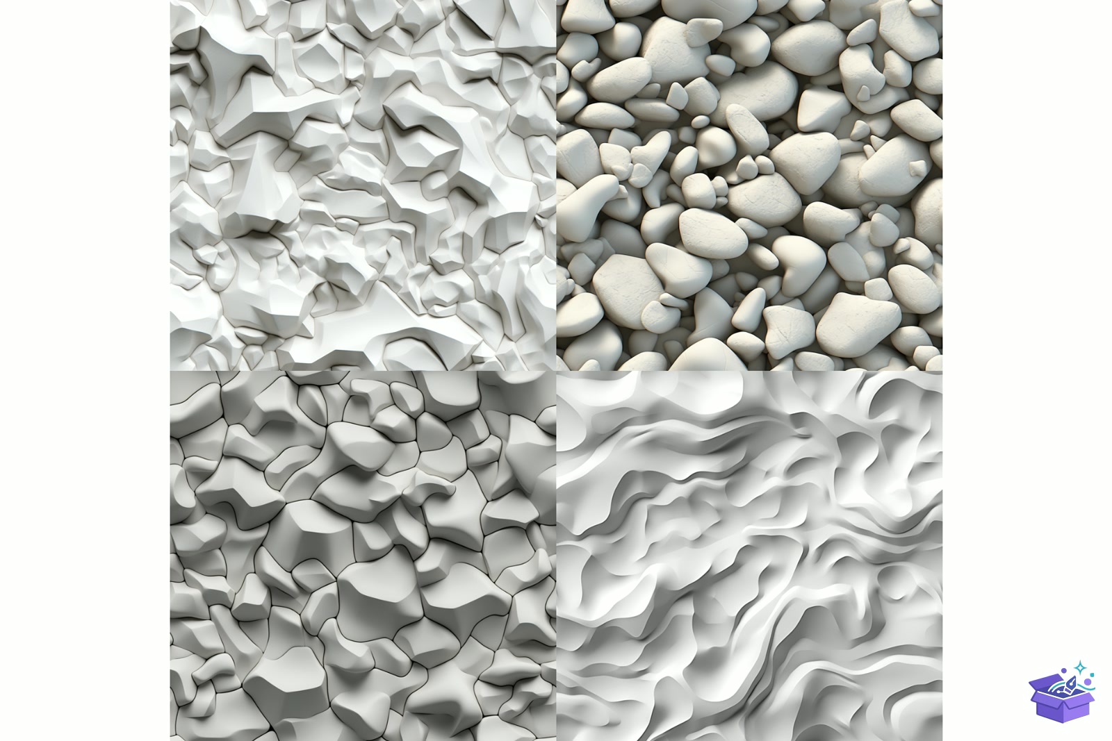 Prompt For White Stone Textures - Lazer Kesim ve Çizim Dosyası (SVG, DXF, EPS, PNG) - detaylı önizleme 2