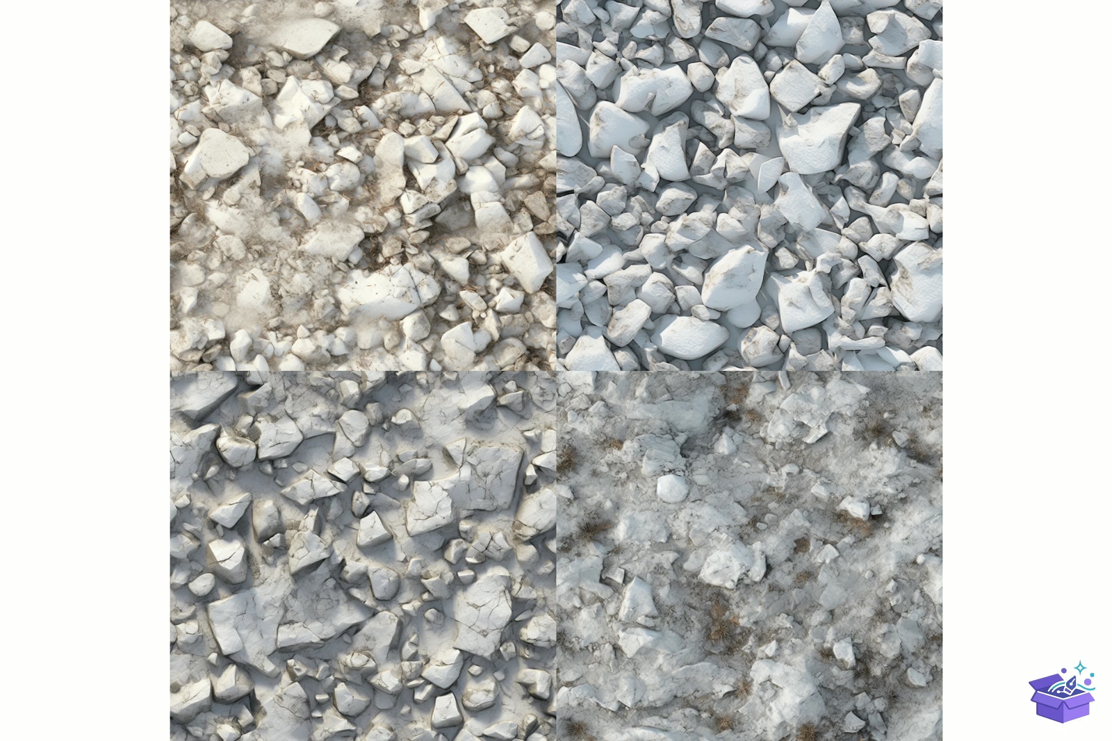 Prompt For White Stone Textures - Lazer Kesim ve Çizim Dosyası (SVG, DXF, EPS, PNG) - detaylı önizleme 5