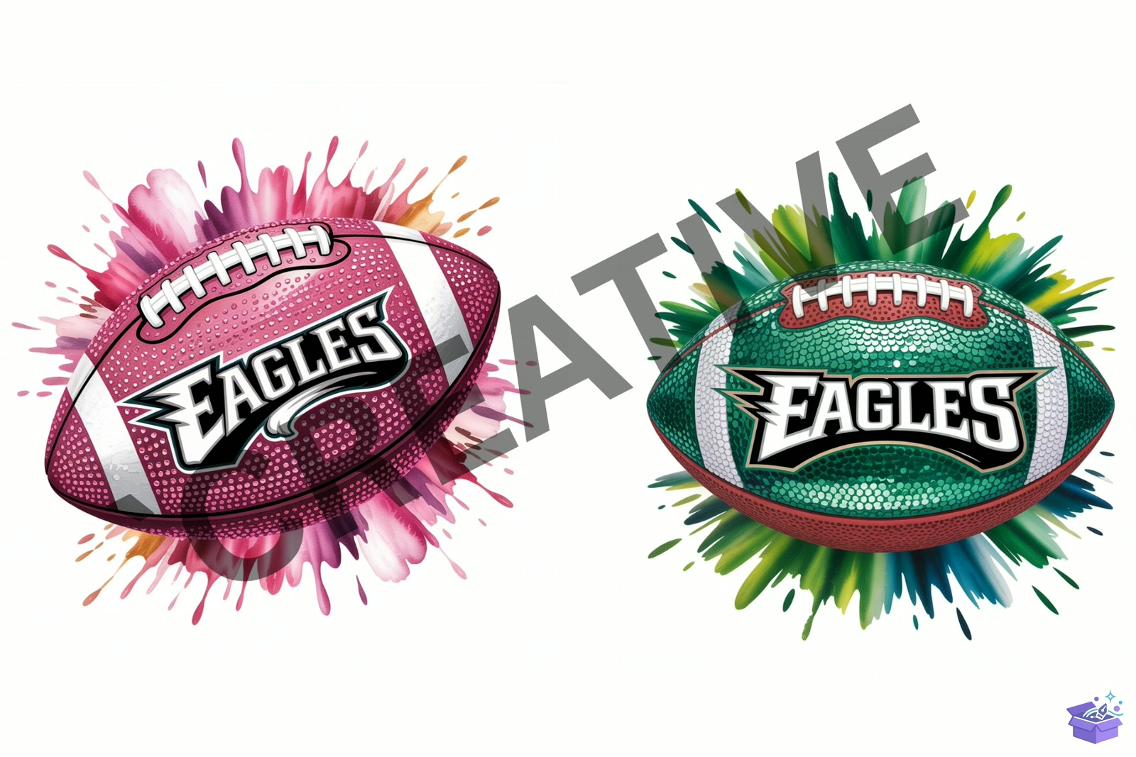 Football Ball Süblimasyon Baskı - DTF & Süblimasyon Baskı Tasarımı (SVG, DXF, EPS, PNG) - detaylı önizleme 2
