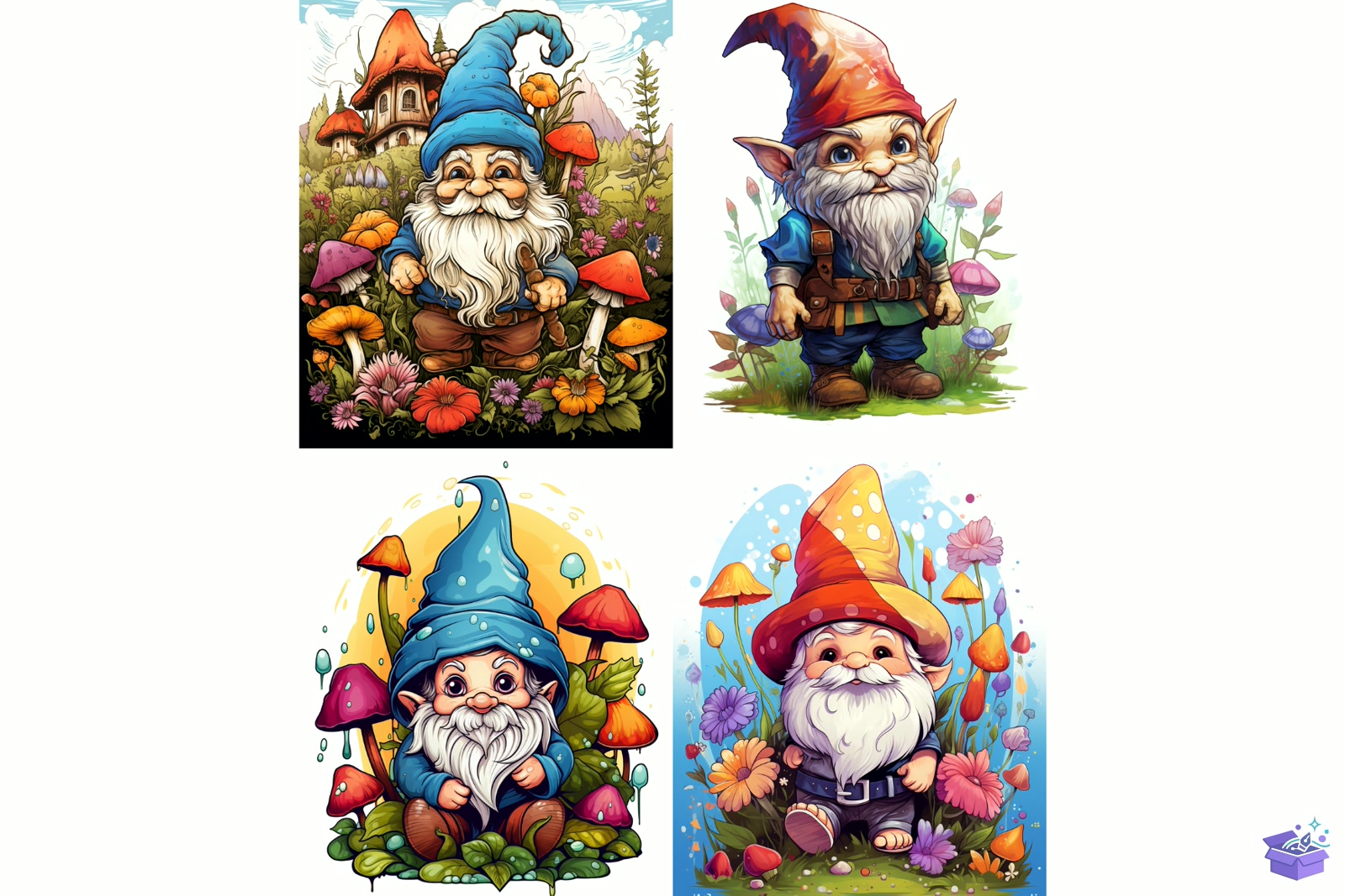Mardi Gras Gnome Süblimasyon Baskı - DTF & Süblimasyon Baskı Tasarımı (SVG, DXF, EPS, PNG) - detaylı önizleme 5