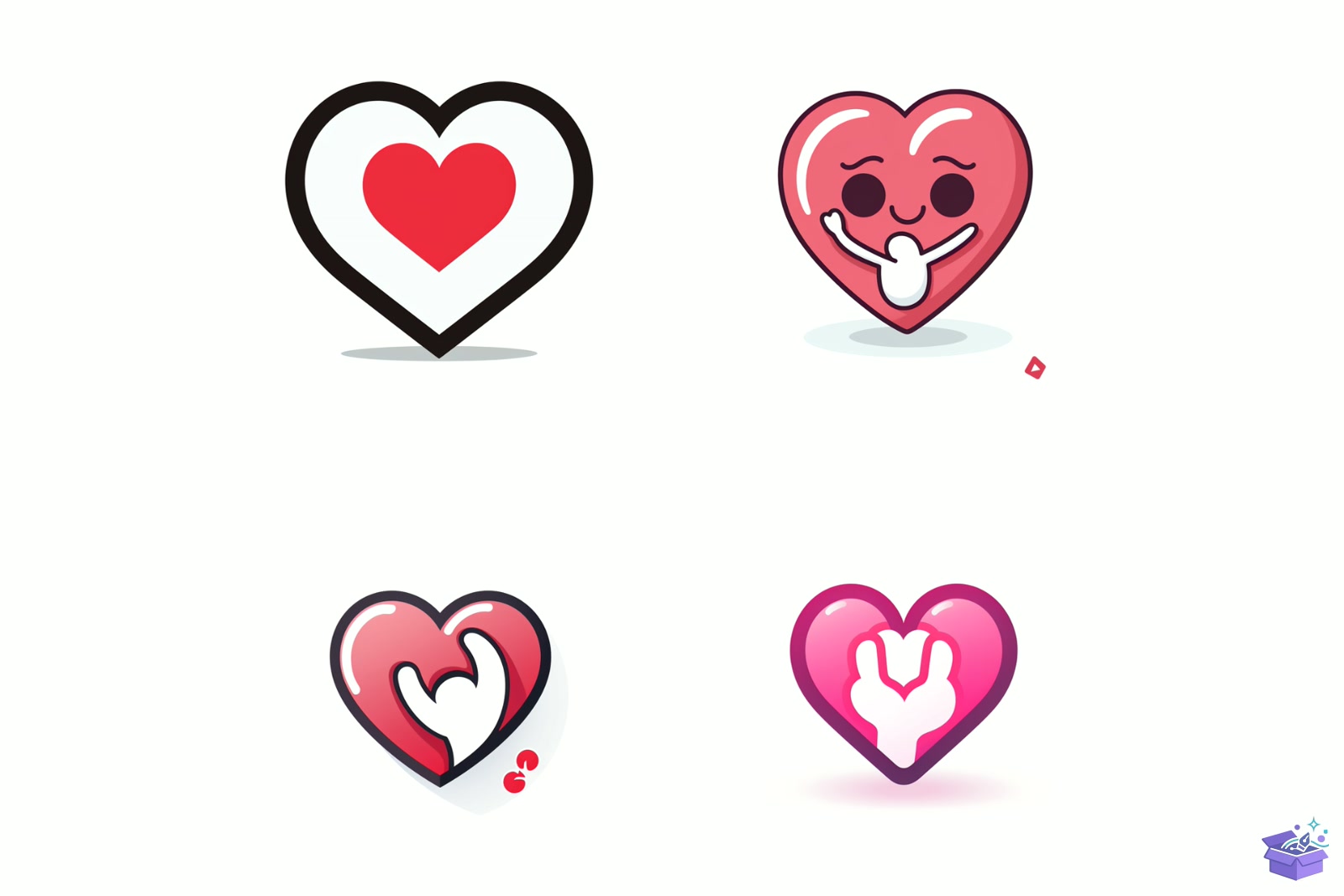 Prompt For Kalp Temalı Character Süblimasyon Baskı - DTF & Süblimasyon Baskı Tasarımı (SVG, DXF, EPS, PNG) - detaylı önizleme 2