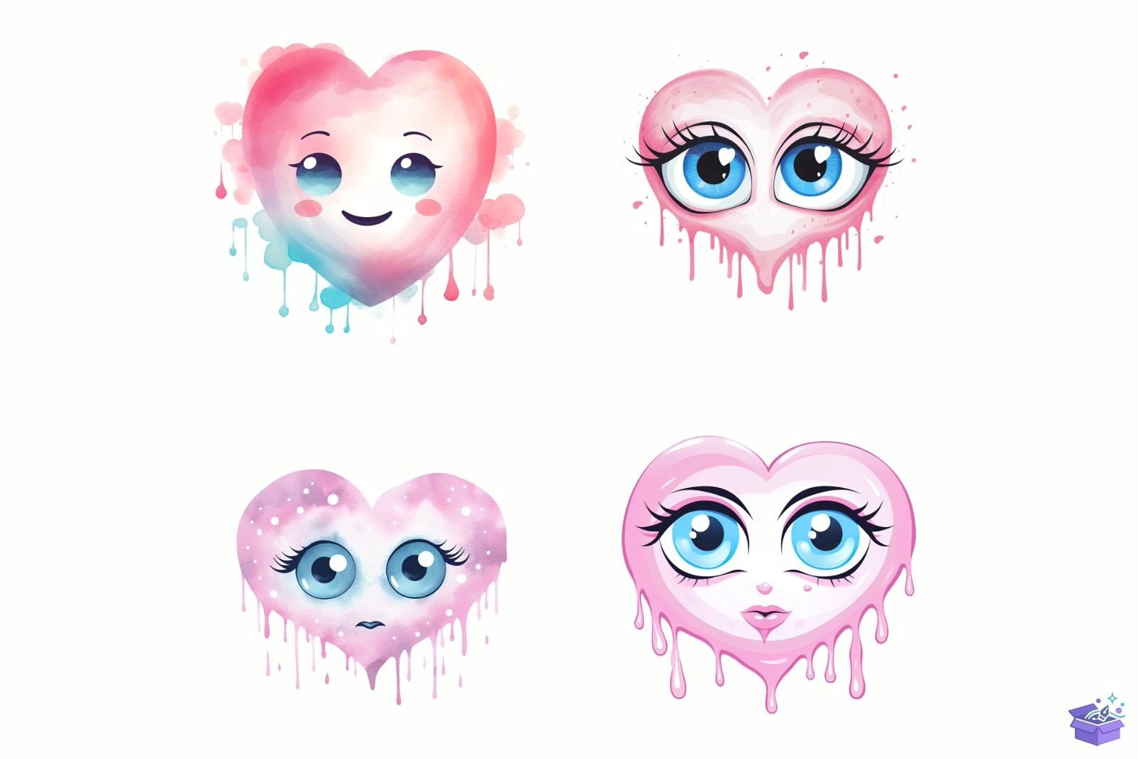 Prompt For Kalp Temalı Character Süblimasyon Baskı - DTF & Süblimasyon Baskı Tasarımı (SVG, DXF, EPS, PNG) - detaylı önizleme 4