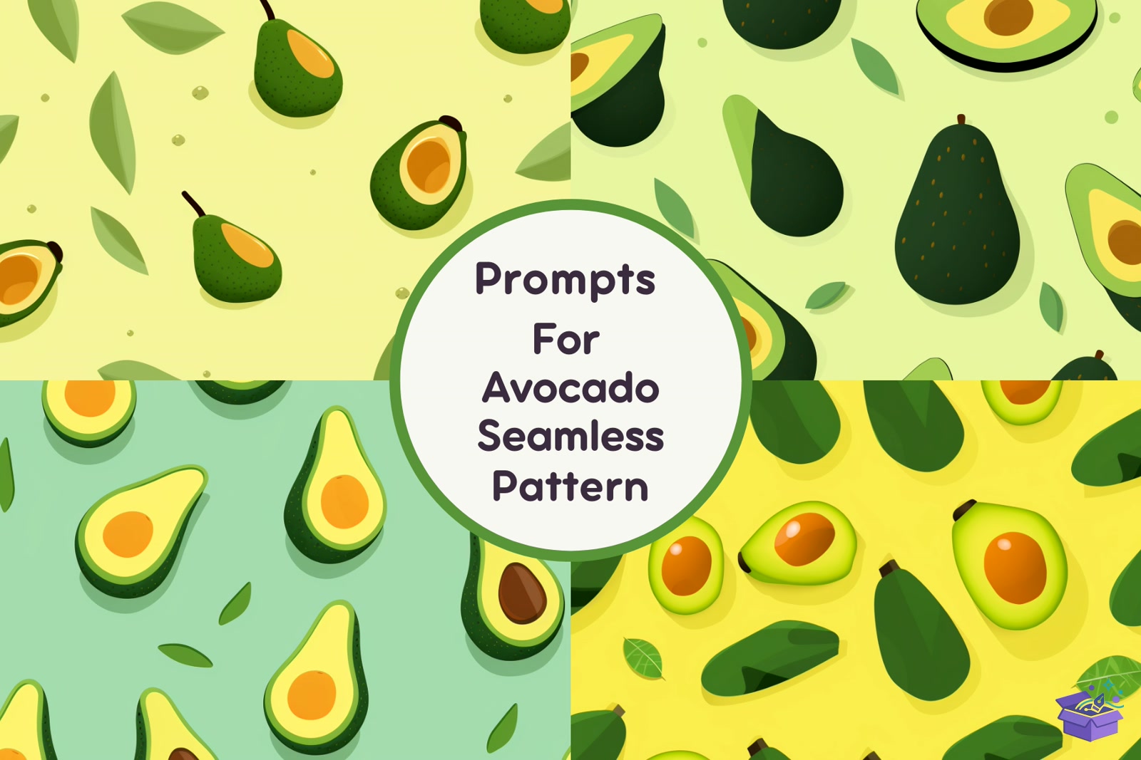 Prompt For Avocado Seamless Desen - Lazer Kesim ve Çizim Dosyası (SVG, DXF, EPS, PNG) - Vektörler & SVG İndir (DXF, SVG, EPS)