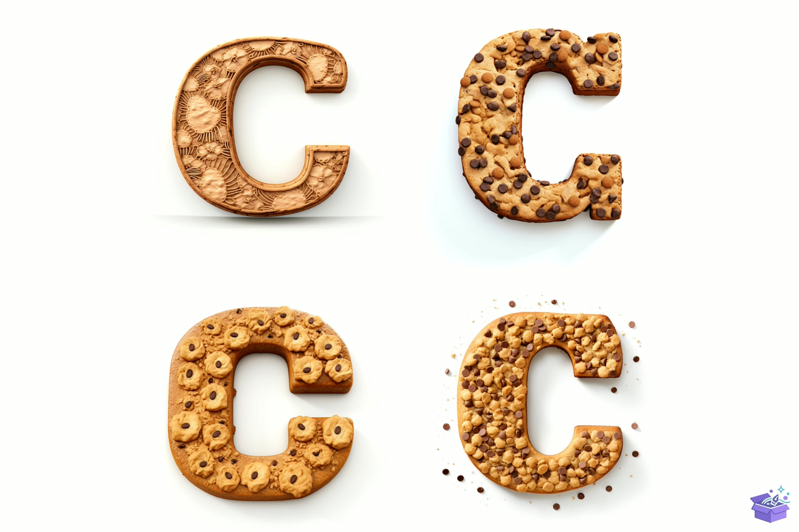 Prompt For Cookie Letter Süblimasyon Baskı - DTF & Süblimasyon Baskı Tasarımı (SVG, DXF, EPS, PNG) - detaylı önizleme 2