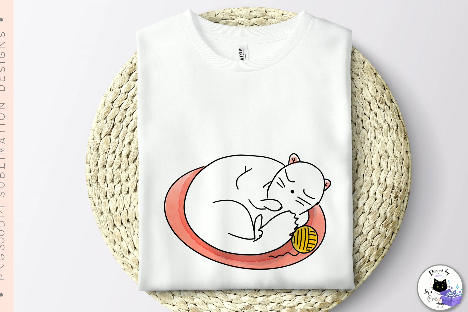 Funny Kedi Doodles Cute Kedi - DTF & Süblimasyon Baskı Tasarımı (SVG, DXF, EPS, PNG) - detaylı önizleme 2