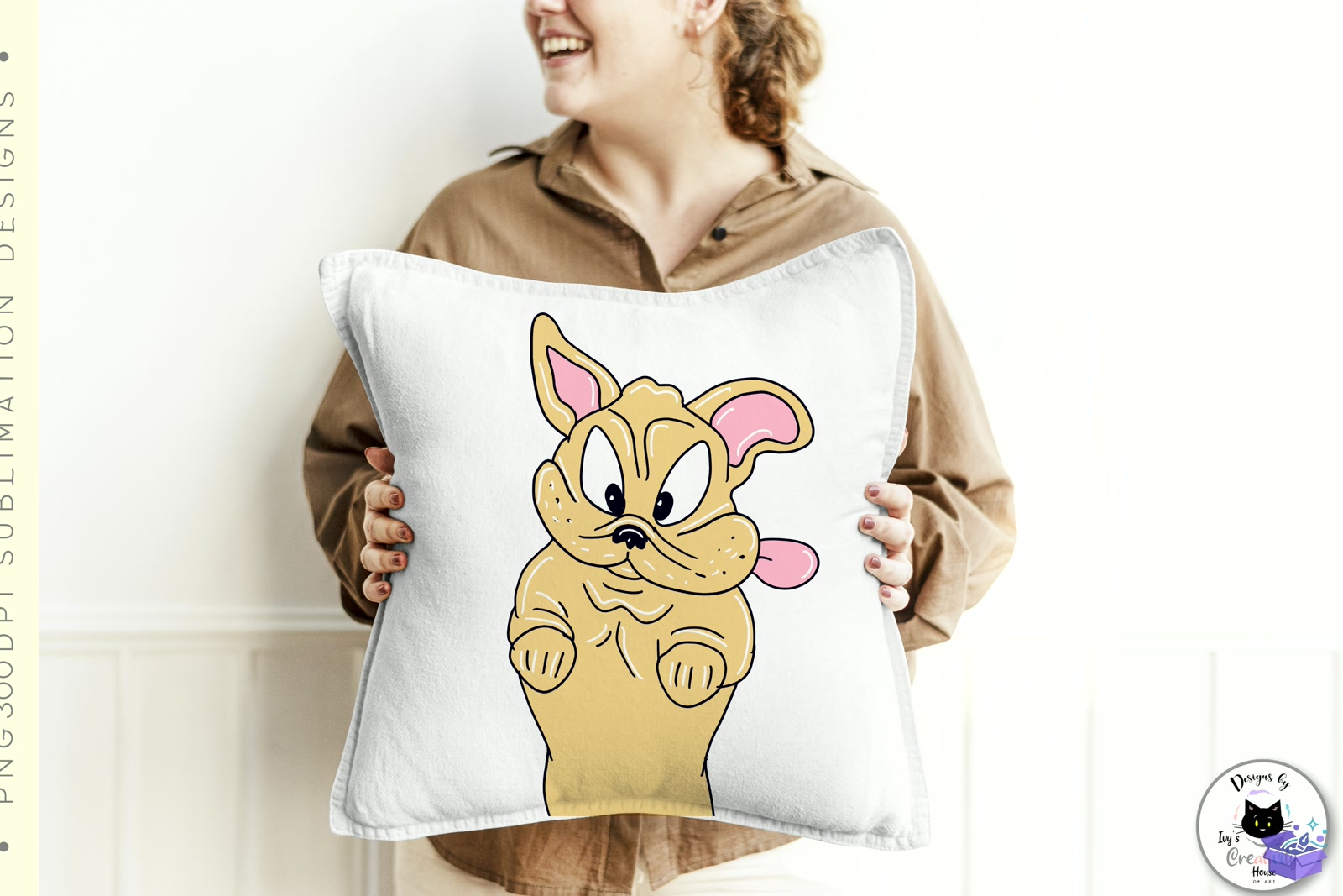 Funny Cartoon Köpek Süblimasyon Baskı Designs - DTF & Süblimasyon Baskı Tasarımı (SVG, DXF, EPS, PNG) - detaylı önizleme 5
