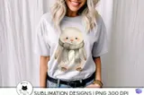 Sevimli Kawaii Kış Hayvanları (4 Tasarım) - DTF & Süblimasyon Baskı Tasarımı (PNG) - detaylı önizleme 5