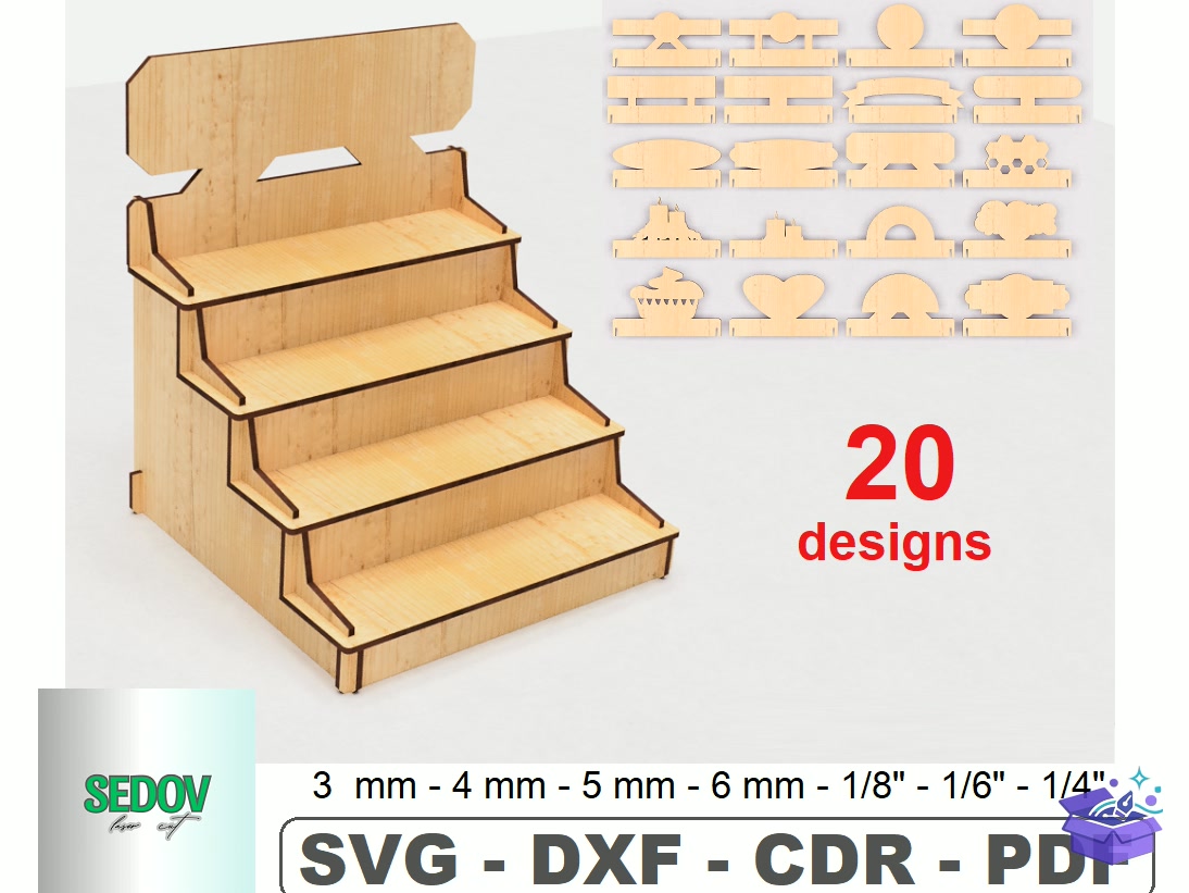 Trading Market Duvar Rafı With Tabela Levha Lazer Kesim - Lazer Kesim ve Çizim Dosyası (SVG, DXF, EPS, PNG) - Lazer Kesim Dosyaları İndir (DXF, SVG, AI)