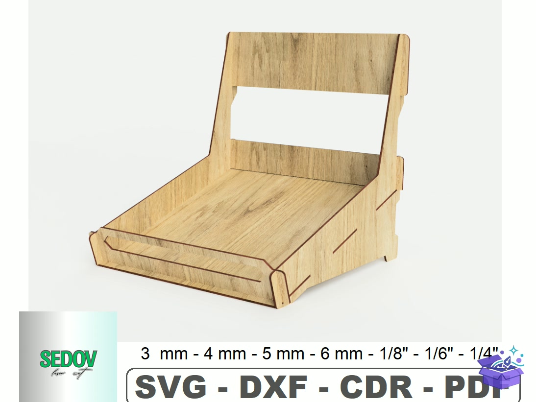 Sales Tray Laser - Lazer Kesim ve Çizim Dosyası (SVG, DXF, EPS, PNG) - Lazer Kesim Dosyaları İndir (DXF, SVG, AI)