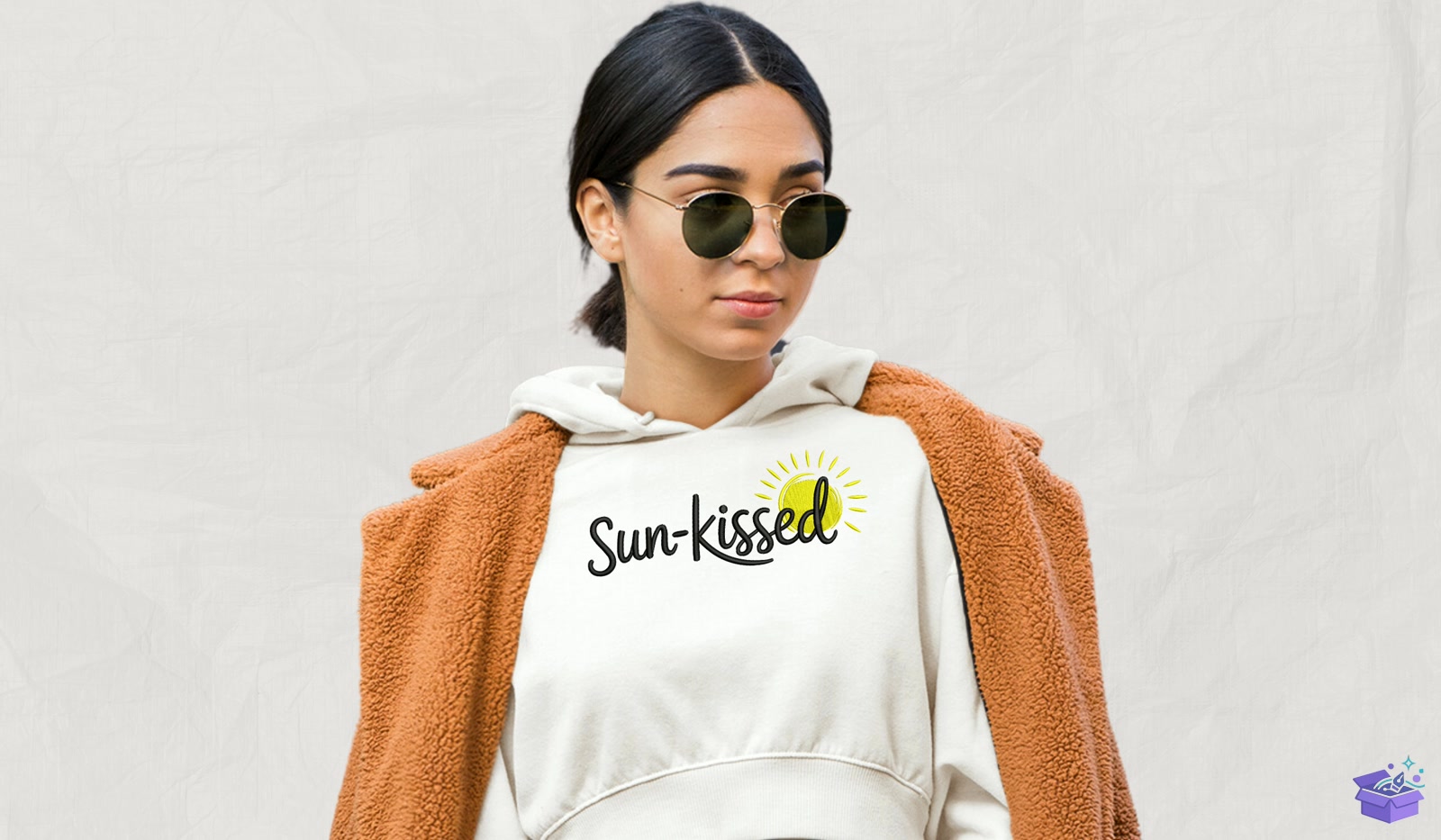 Sun Kissed Summer Script - Makine Nakış Deseni (SVG, DXF, EPS, PNG) - detaylı önizleme 2