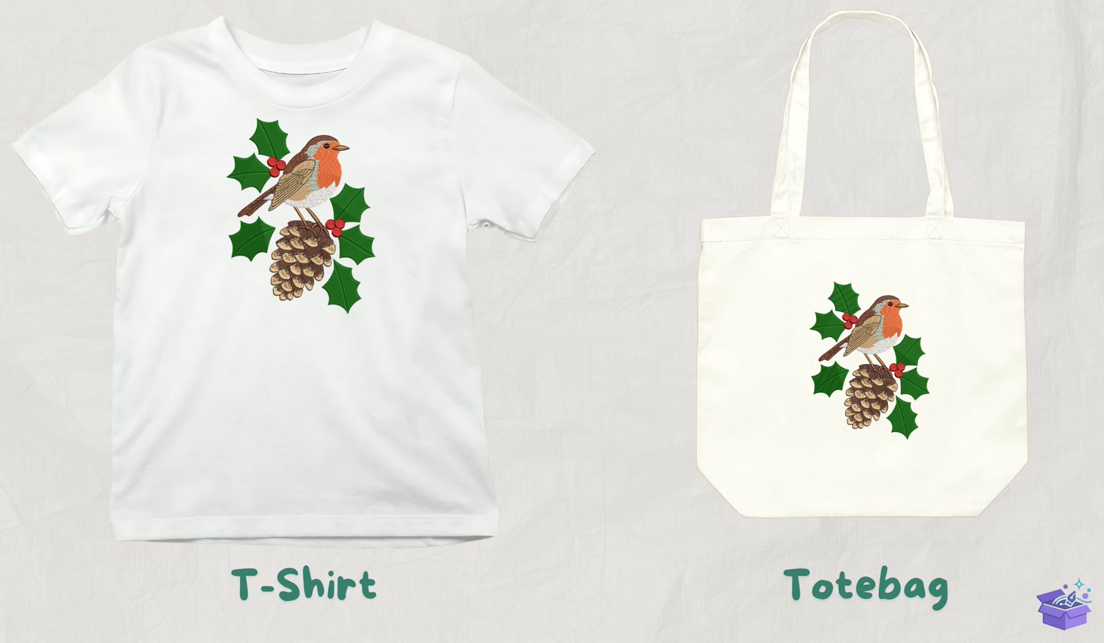 Pine Cone Stitch - Makine Nakış Deseni (SVG, DXF, EPS, PNG) - detaylı önizleme 3