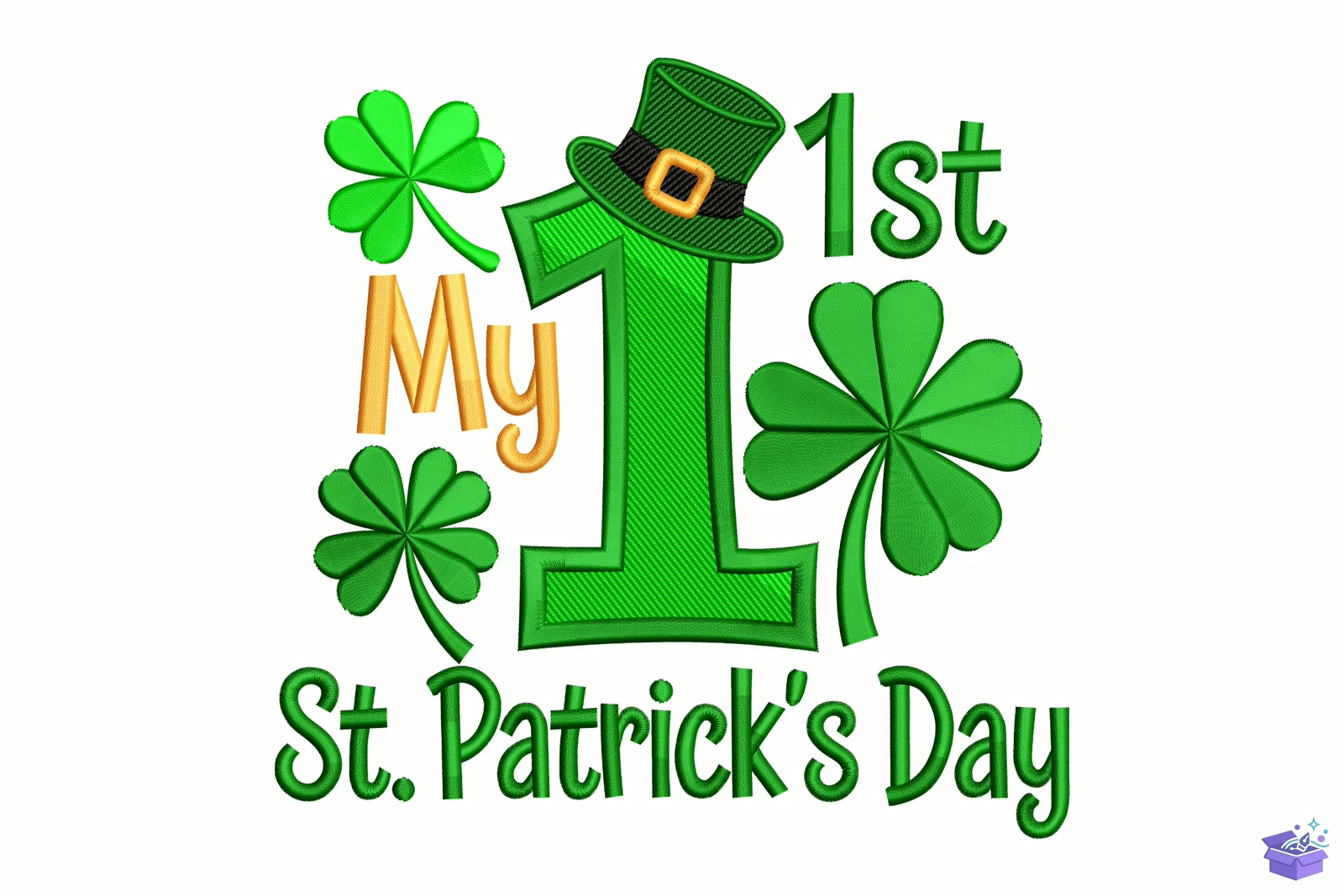 St Patricks Day - Makine Nakış Deseni (SVG, DXF, EPS, PNG) - detaylı önizleme 5