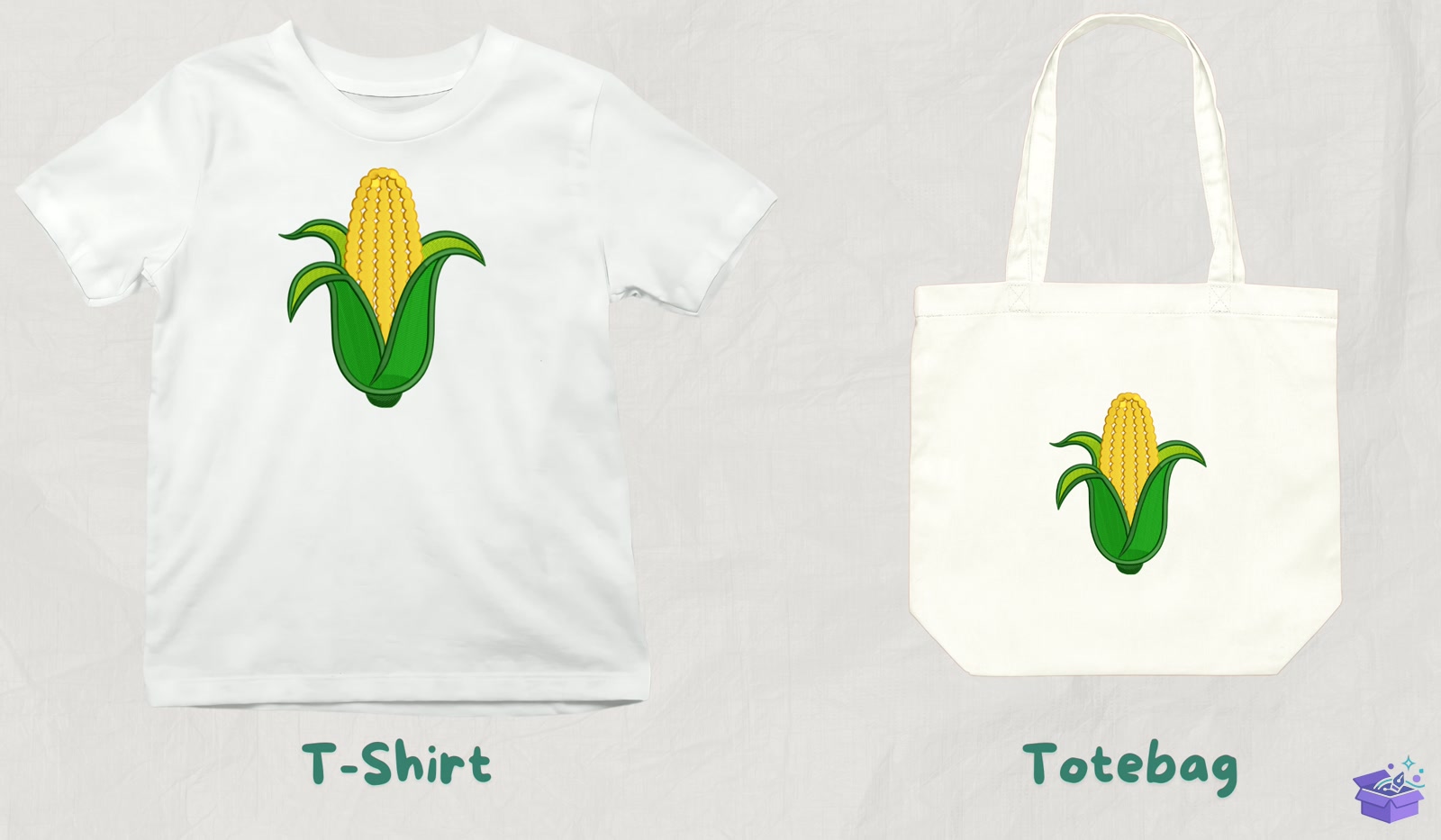 Sweet Corn - Makine Nakış Deseni (SVG, DXF, EPS, PNG) - detaylı önizleme 3