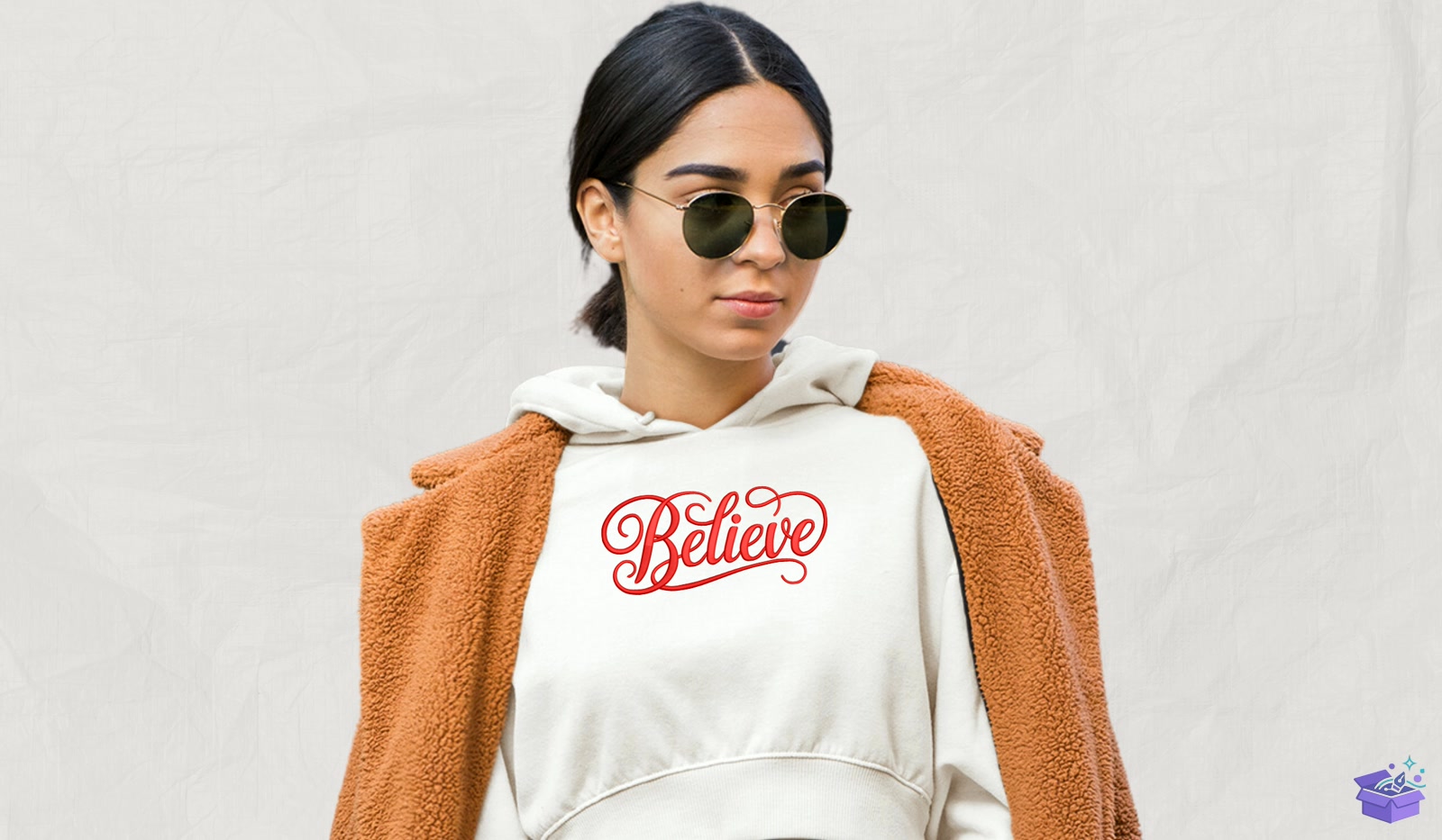 Yılbaşı Believe - Makine Nakış Deseni (SVG, DXF, EPS, PNG) - detaylı önizleme 2