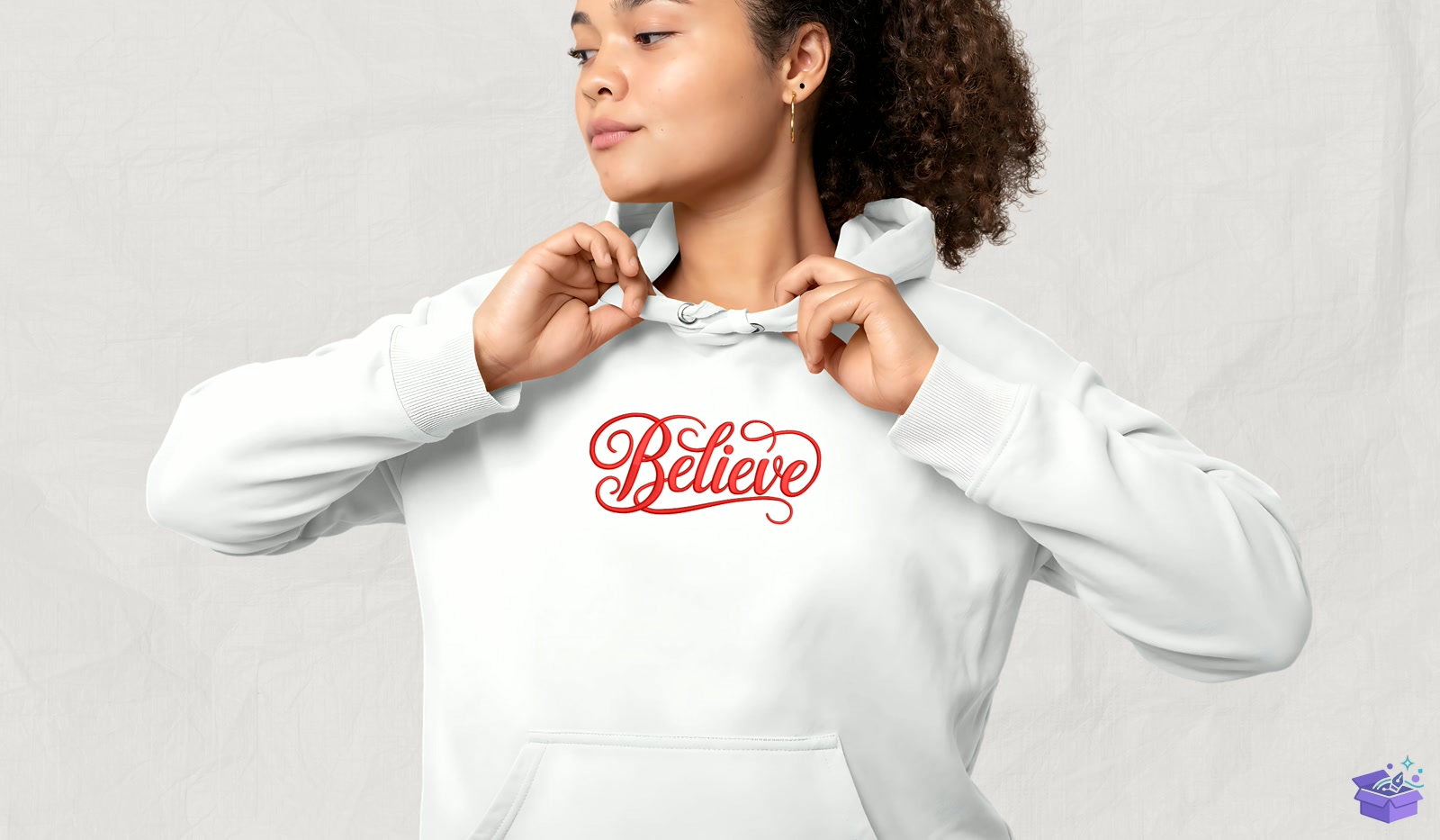 Yılbaşı Believe - Makine Nakış Deseni (SVG, DXF, EPS, PNG) - detaylı önizleme 4